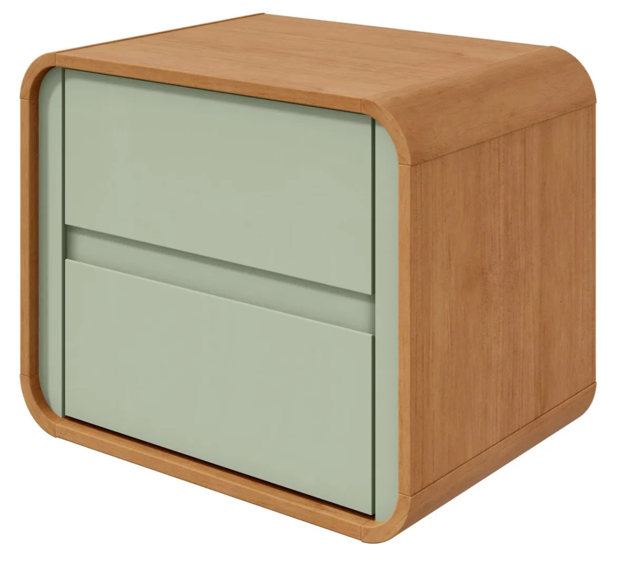 Mesa de Cabeceira 2 Gavetas Loop