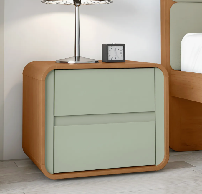 Mesa de Cabeceira 2 Gavetas Loop - Image 2