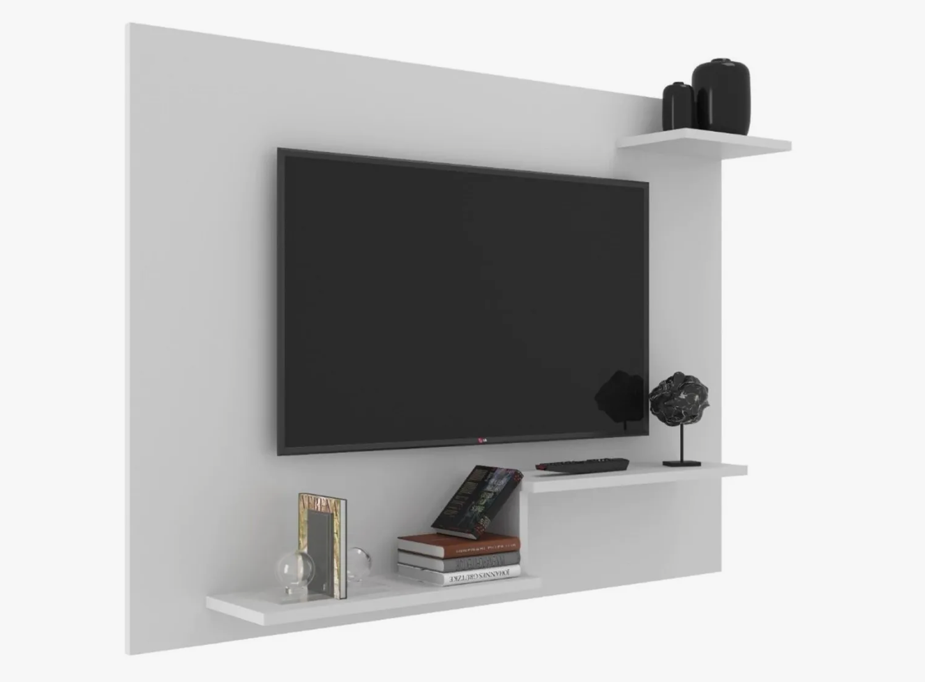 Painel Para Tv Até 42 Polegadas Com Prateleira Denver J