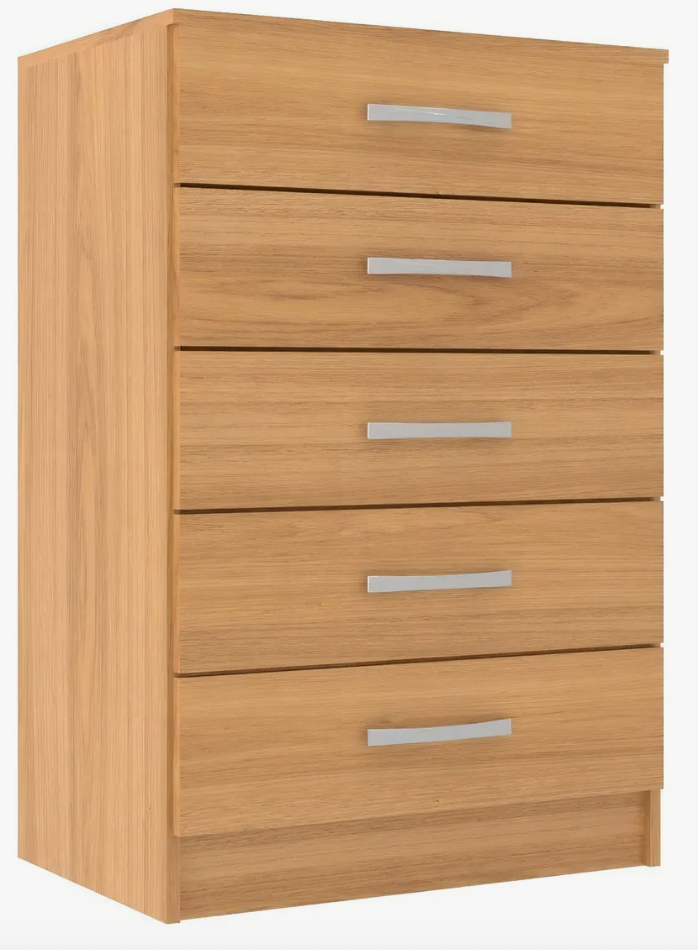 Cômoda 5 Gavetas Maxi – Evidência Móveis