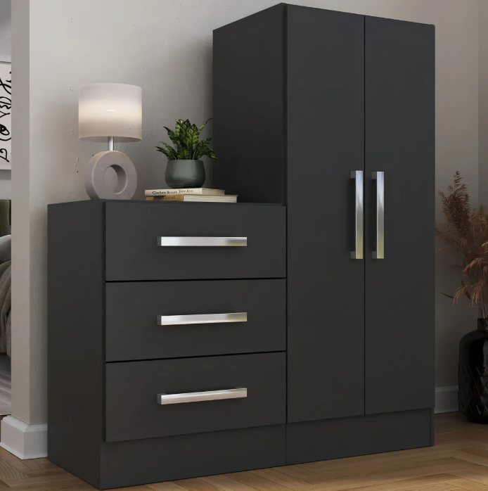 Cômoda Rodial Dunas com 2 Portas e 3 Gavetas - Image 2